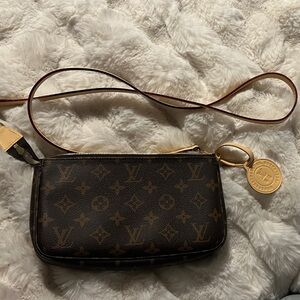 Louis Vuitton Brown Monogram Crossbody Bag